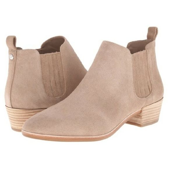 Michael Kors Shaw Flat Dark Khaki Bootie 7.5 - Picture 2 of 7